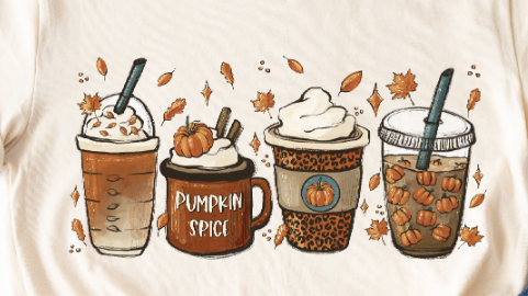 Fall Latte Row