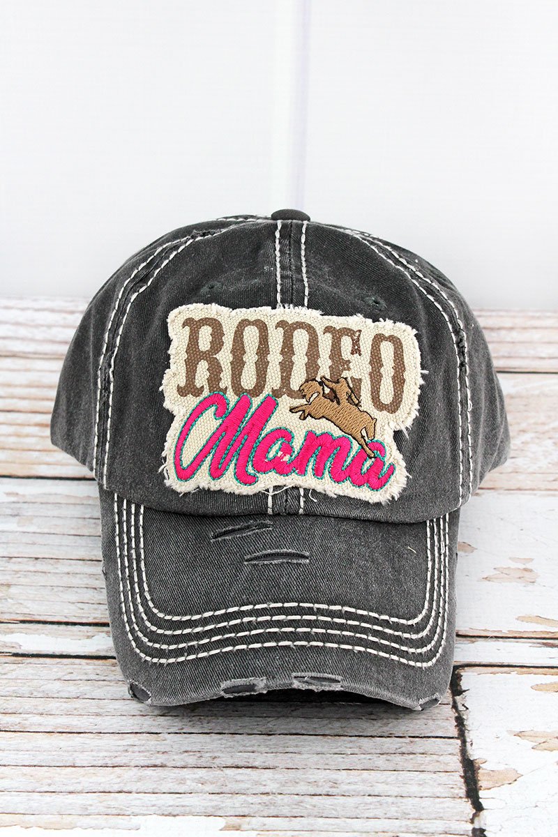 Distressed Rodeo Mama Hat