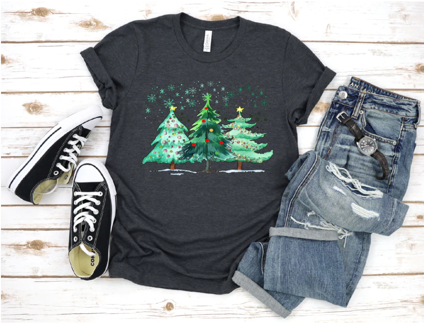 Snowflake Christmas Trees