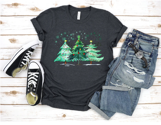 Snowflake Christmas Trees