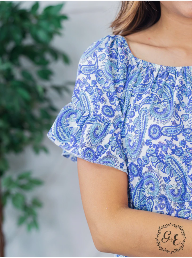 Sunday Best Dress in Blue