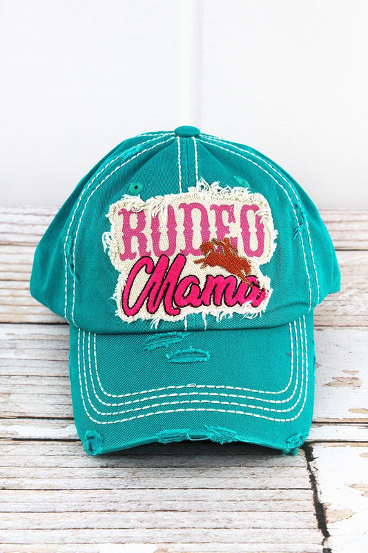 Distressed Rodeo Mama Hat